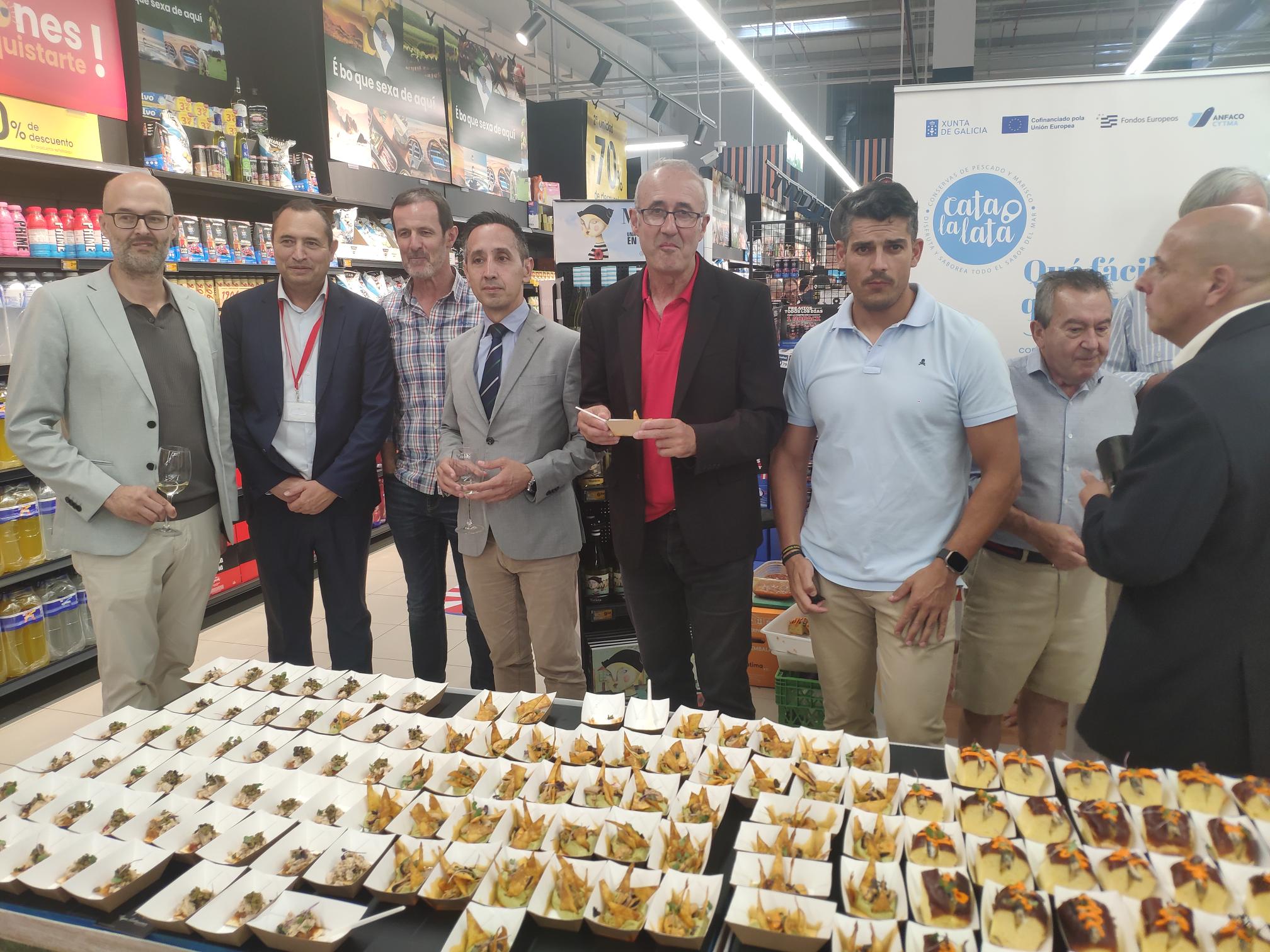 ANFACO PONE EN VALOR LAS CONSERVAS DE PESCADO Y MARISCO EN EL INICIO DE LA CAMPAÑA DE PRODUCTOS GALLEGOS DE VEGALSA-EROSKI